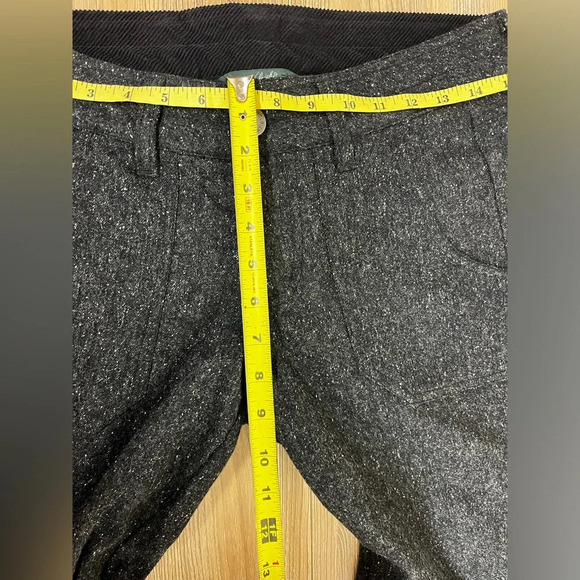Woolrich Woodlyn Onyx Wool Tweed Pants Size 6 Women's - Picture 4 of 8